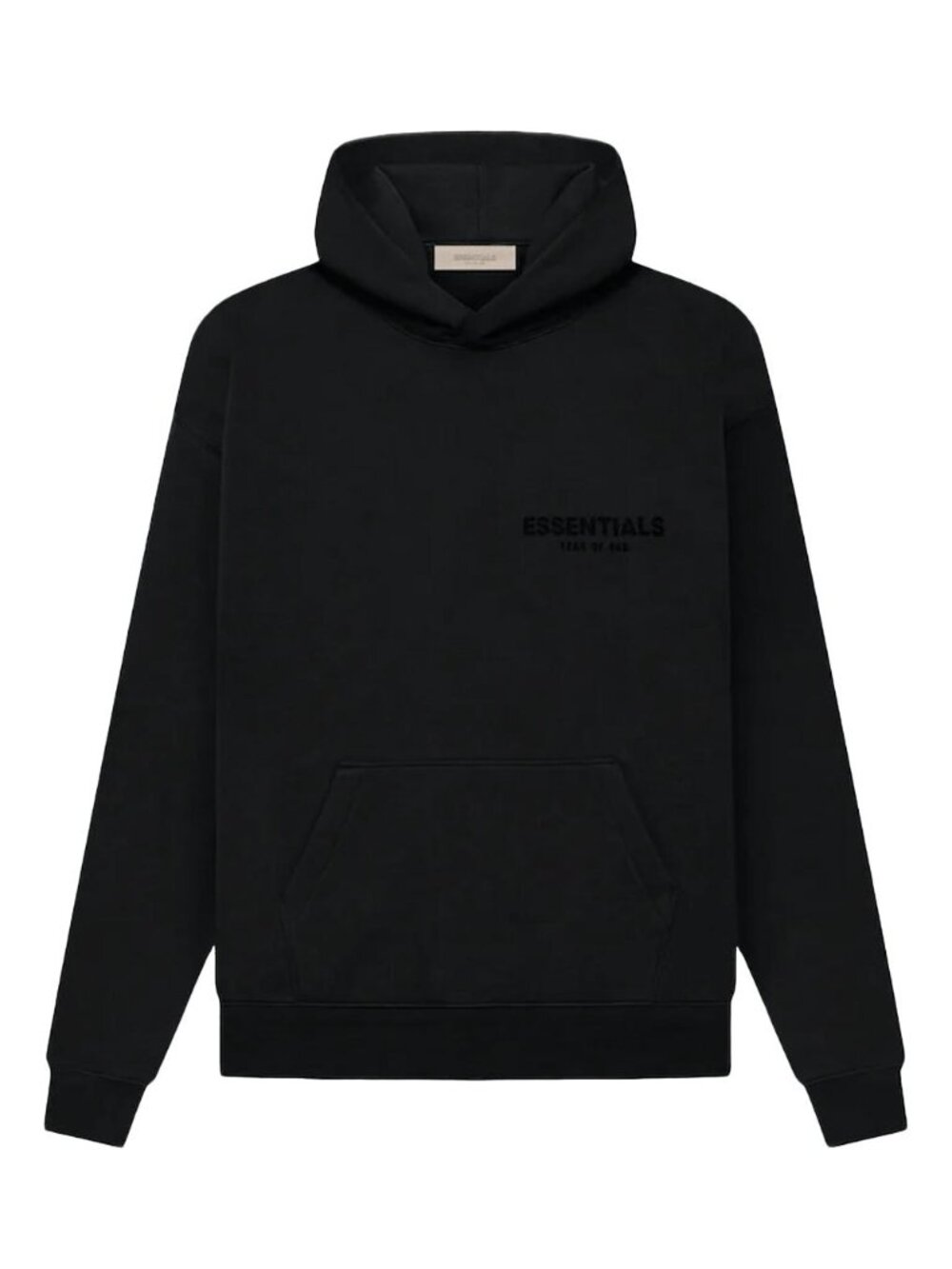 Fear of God ESSENTIALS Stretch Limo Hoodie Black Oversized NWT Size XS and S
